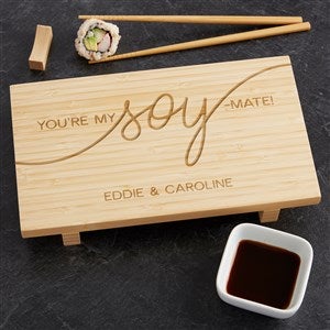 Personalized Sushi Board - Youre My Soy-mate - 35676-SM