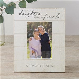 First My Daughter Personalized Shiplap Frame- 4x6 Vertical - 35695-4x6V