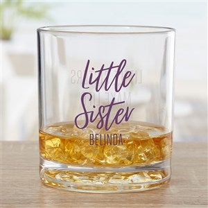 Sisters Forever Personalized Tritan Whiskey Glass - 35758