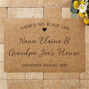 No Place Like 18x27 Synthetic Coir Grandparents Doormat - 35785