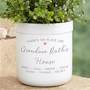 No Place Like Personalized Grandparents Outdoor Flower Pot - 35792