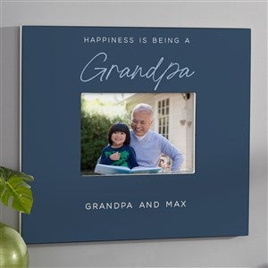 Happiness is Being a Grandparent Personalized 5x7 Wall Frame- Horizontal - 35797-WH