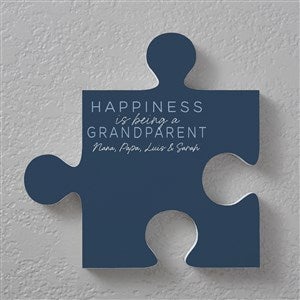 Happiness is Being a Grandparent Personalized Message Wall Puzzle Décor - 35808-M