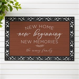 New Home, New Memories Personalized Doormat - 20x35 - 35815-M