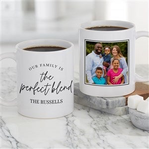 Set of 24 the Perfect Blend Personalized Clear Coffee Mug Favors