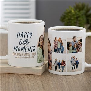 Happy Little Moments Personalized Photo Mug 11 oz.- White - 35848-S