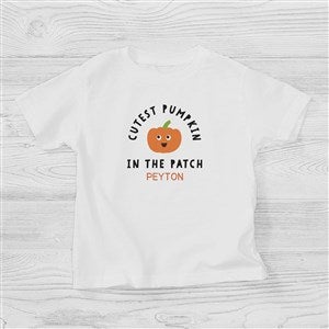 Coolest Pumpkin In The Patch Personalized Halloween Toddler T-Shirt - 35972-TT