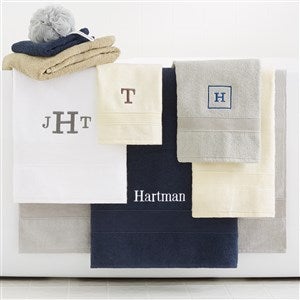 Personalized Monogrammed Hand Towels for Your Bathroom