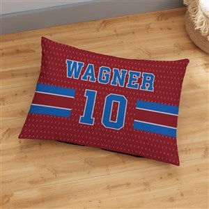 Sports Jersey Personalized 22x30 Floor Pillow - 36136-S