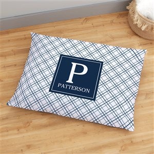 Custom Pattern Monogram Personalized 30 x 40 Floor Pillow - 36144-L