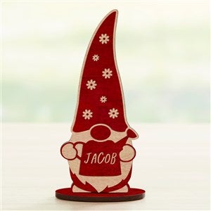 Personalized Red Wood Spring Gnome - 36164-R