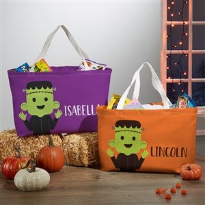 Trick Or Treat Frankie Personalized Halloween Treat Bag - 36260