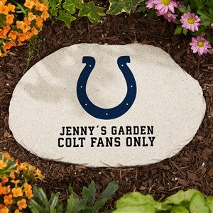NFL Indianapolis Colts Personalized Round Garden Stone - 36590