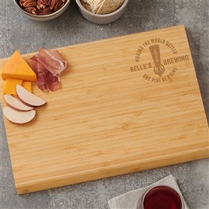 Personalized Logo 2 Sided Bamboo Cutting Board - 10 x 14 - 36616