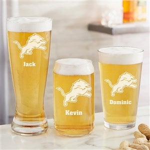 Double Exposure Bear Pint Glasses