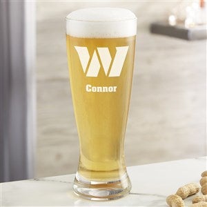 NFL Washington Football Team Personalized 23 oz. Pilsner Glass - 36716-P