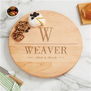 Decorative Name  Initial 15quot; Personalized Lazy Susan - 36723