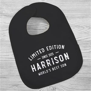 Limited Edition Personalized Baby Bib - 36882-B