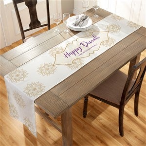 Diwali  Personalized Table Runner- 16 x 96 - 37045