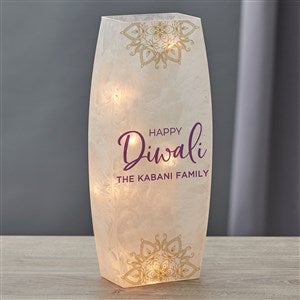 Diwali Personalized Frosted Shelf Décor- Large - 37047-L