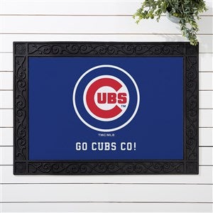 Officially Licensed MLB Chicago Cubs W Flag Rug