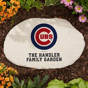 MLB Chicago Cubs Personalized Round Garden Stone - 37467