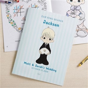 Precious Moments® Ring Bearer Personalized Coloring Activity Book - 37475