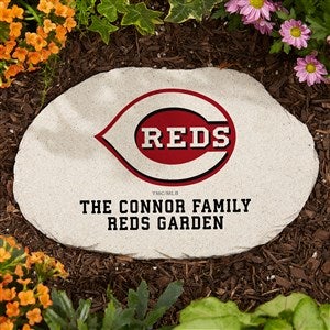 MLB Cincinnati Reds Personalized Round Garden Stone - 37527