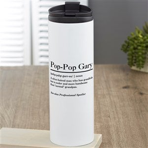 The Meaning of Him Personalized 16 oz. Travel Tumbler - 37631