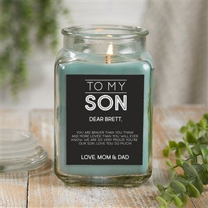 Soy Wax Candle - Family - Dear Mom - Having Me As A Daughter Is Really -  Moninto