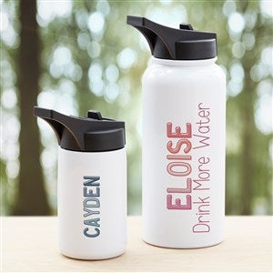 Bold Name Personalized Double-Wall Vacuum Insulated 32oz