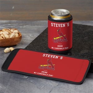 MLB St. Louis Cardinals Personalized Can  Bottle Wrap - 37806