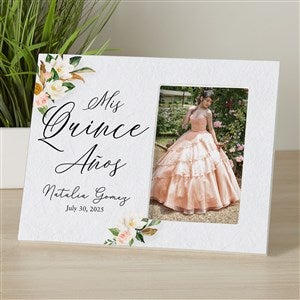 Quinceañera Personalized Offset Picture Frame - 37871