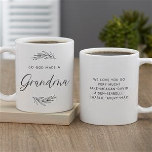 So God Made… Personalized Coffee Mug 11 oz.- White - 37899-S