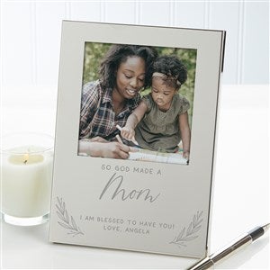 So God Made… Personalized Silver Picture Frame - 37904