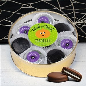 Happy Halloween X-Large Tin with 16 Chocolate Covered Oreo Cookies - 37994D-XLG