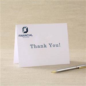 Personalized Logo Note Cards - 38010