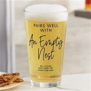 Pairs Well With...Personalized Printed 16oz. Pint Glass - 38048-G