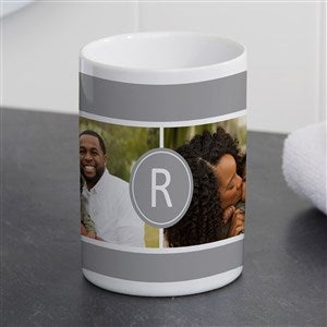 Photo Collage Personalized Ceramic Bathroom Cup - 38066