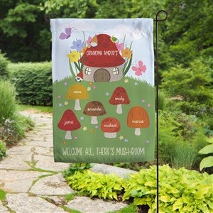 Mushroom Family Personalized Garden Flag - 38160