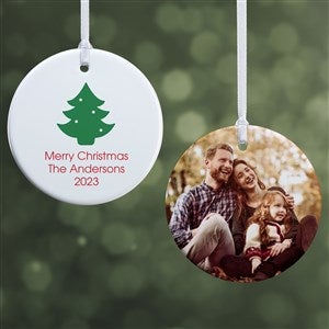 Choose Your Icon Personalized Ornament- 2.85quot; Glossy - 2 Sided - 38235-2S