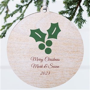 Choose Your Icon Personalized Ornament- 3.75 Wood - 1 Sided - 38235-1W
