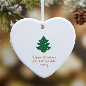 Choose Your Icon Personalized Heart Ornament- 3.25quot; Glossy - 1 Sided - 38236-1
