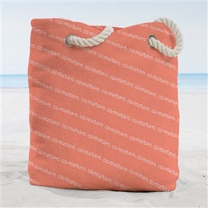 Playful Name Personalized Beach Bag- Large - 38242-L