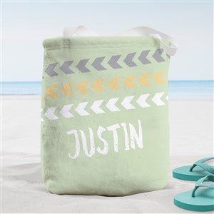 Tribal Inspired Name Personalized Terry Cloth Beach Bag- Small - 38250-S