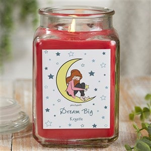 Dream Big philoSophies® Personalized 18 oz. Cinnamon Spice Candle Jar - 38414-18CS