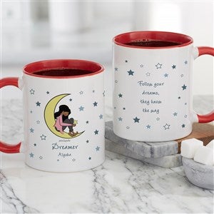 Dream Big philoSophies® Personalized Coffee Mug- 11 oz.- Red - 38416-R
