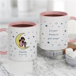 Dream Big philoSophies® Personalized Coffee Mug- 11 oz.- Pink - 38416-P