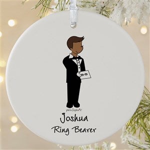 Ring Bearer philoSophies® Personalized Ornament- 3.75 Matte - 1-Sided - 38536-1L