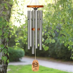 Pawprints On My Heart Personalized Urn Wind Chime - 38542